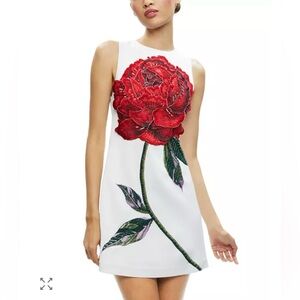 Alice + Olivia - Clyde Embellished Mini Dress (Brand New With Tags)